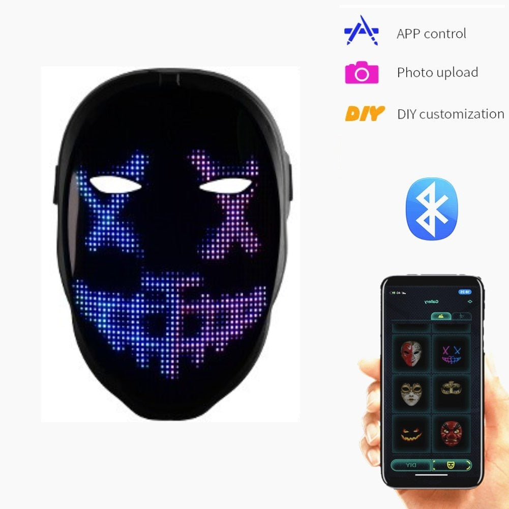 Carnival LED Halloween Mask