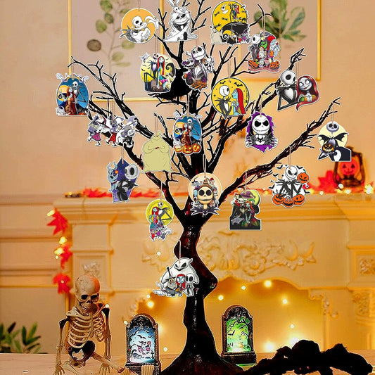 Spring 20Pcs Nightmare before Christmas Tree Omament Nightmare before Christmas Decorations 