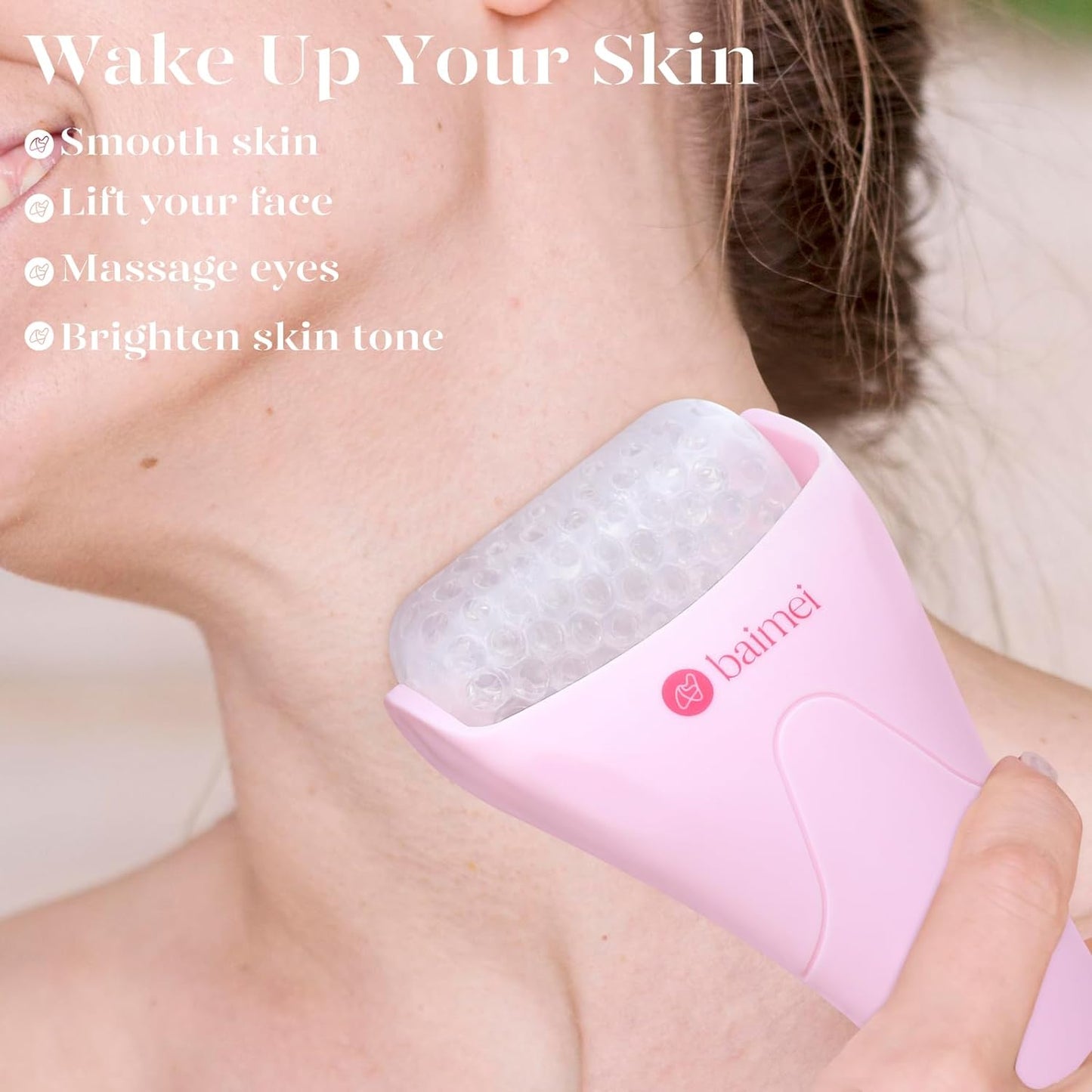Spring Cryotherapy Ice Roller and Gua Sha Facial Tools Reduces Puffiness Migraine Pain Relief