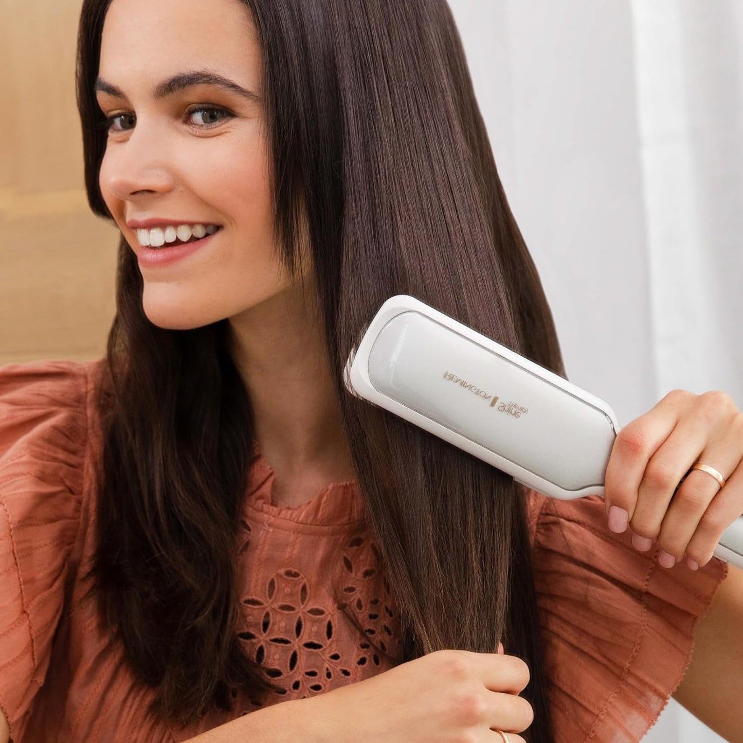 Spring Shine Therapy 2 Inch Hair Straightener Iron