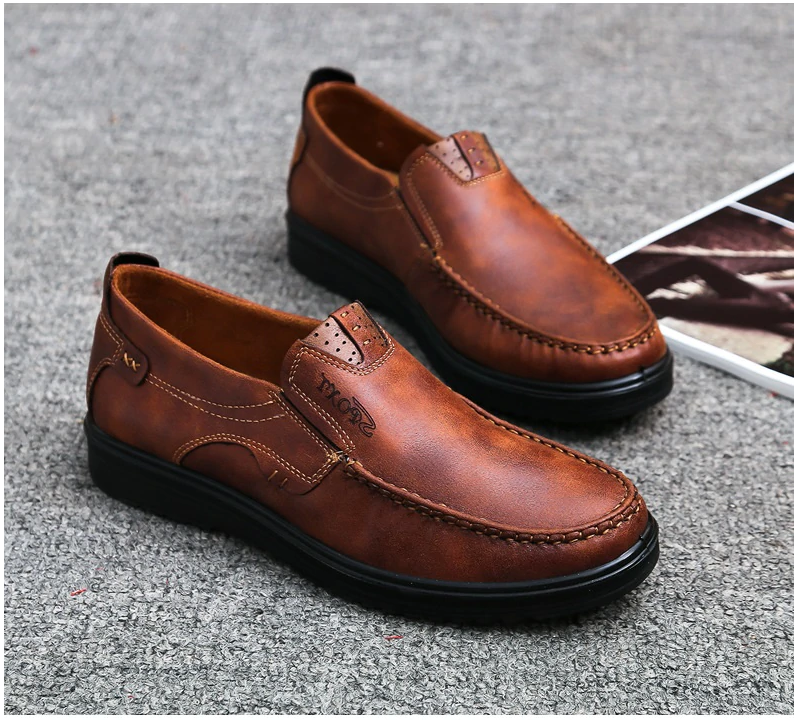 Men's Casual Leather Loafers