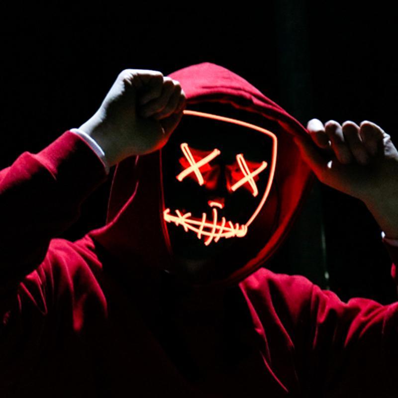 Let's Purge Full Face LED Mask – Rave Wonderland