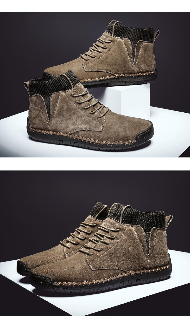 Men Fashion Casual Ankle Boots