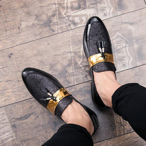 Men Flat Leather Casua Shoes