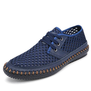 Evan Fashion Breathable Mesh Casual Leisure Flats - SpringLime