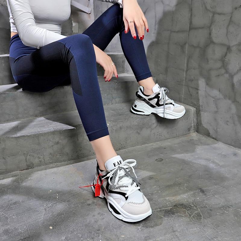 2019| Women's Vintage Light Breathable Dad Sneakers - SpringLime