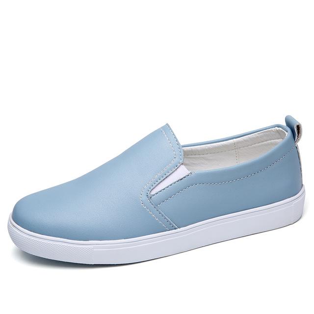 Women Spring Leather Shoes